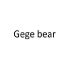 Gege Bear