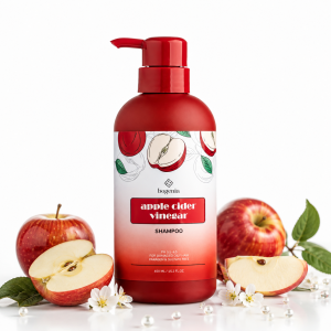 Шампунь для волосся Apple Cider Vinegar Shampoo Bogenia BG413 №001, 450 мл