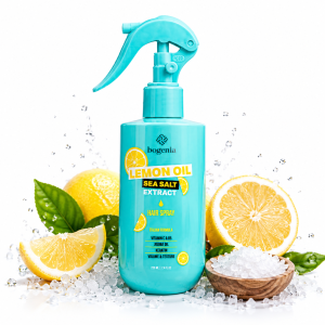 Спрей для волосся Lemon Oil & Sea Salt Spray Bogenia BG440 №003, 220 мл