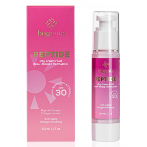 Крем-флюїд с пептидами Peptide Day Cream Fluid SPF 30 Bogenia BG454, 50 мл