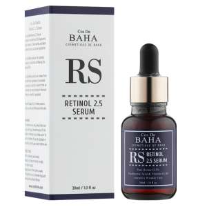 Сироватка для обличчя омолоджуюча з ретинолом Cos De BAHA RS Retinol 2.5 Serum, 30 мл
