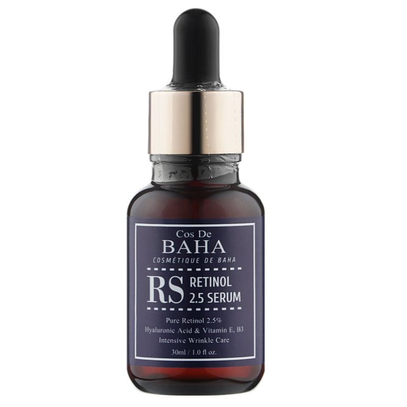 Сыворотка омолаживающая для лица с ретинолом Cos De BAHA RS Retinol 2.5 Serum, 30 мл