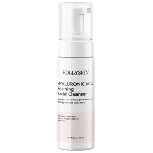 Очищувальна пінка для вмивання HOLLYSKIN Hyaluronic Acid Foaming Facial Cleanser, 150 мл