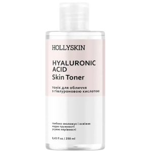 Тонік для обличчя HOLLYSKIN Hyaluronic Acid Skin Toner, 250 мл