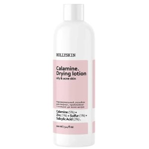 Підсушувальний лосьйон для жирної, проблемної шкіри HOLLYSKIN Calamine. Drying Lotion, 100 мл