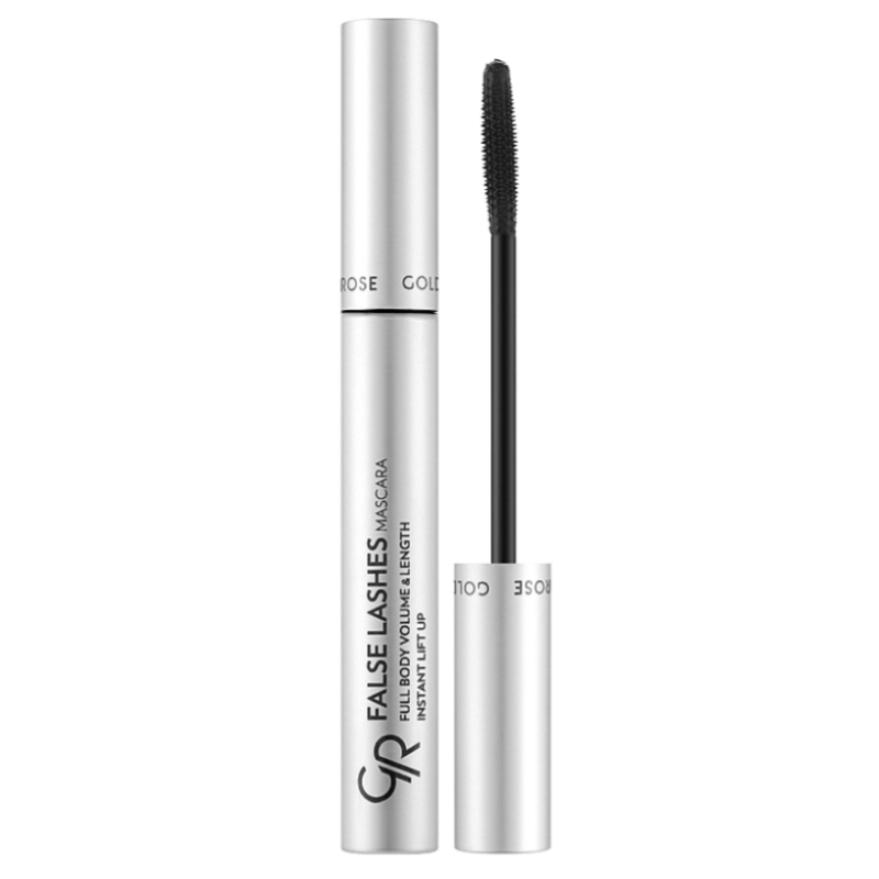 Туш для вій Golden Rose False Lashes Mascara з лисою щіточкою, 9 мл