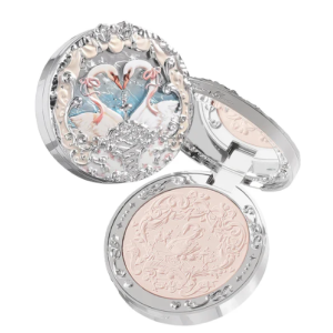 Рельєфний хайлайтер-рум'яна Swan Ballet Embossed Blush (01 Niveous Swan) від Flower Knows, 5 гр