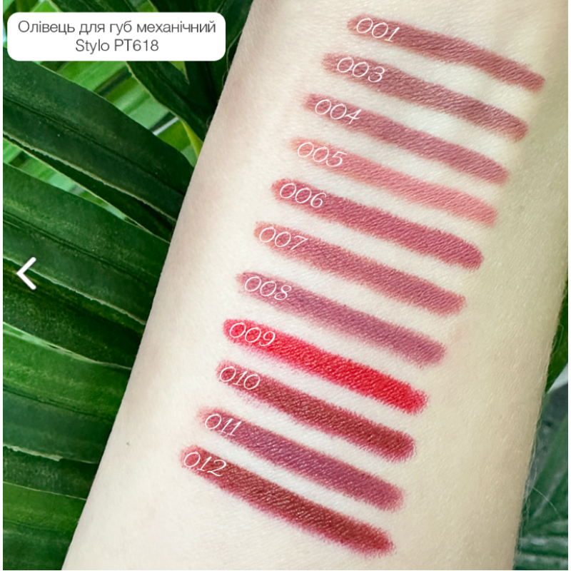 Карандаш для губ Topface "Stylo Lipliner" 007 PT618, 0.29 гр