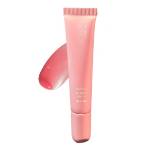 Бальзам-блиск для губ MODAY (Rich Life) Peptides Lips на основі пептидних комплексів Maxi-Lip та VOLUFORM, 10 мл