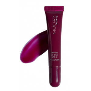 Бальзам-блиск для губ MODAY (Femme Fatale) Peptides Lips на основі пептидних комплексів Maxi-Lip та VOLUFORM, 10 мл