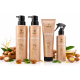Повний набір для волосся Bogenia Argan oil 4в1 (маска, шампунь, кондиціонер, спрей) з олією аргани