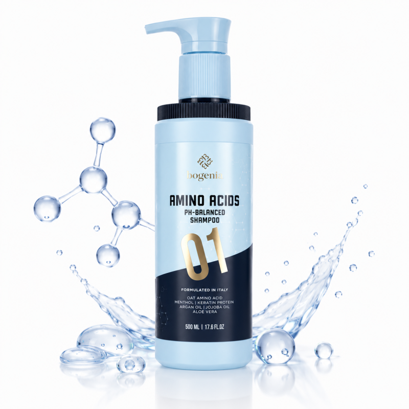 Набір 4в1 для догляду за волоссям з амінокислотами Bogenia Amino Acids Hair