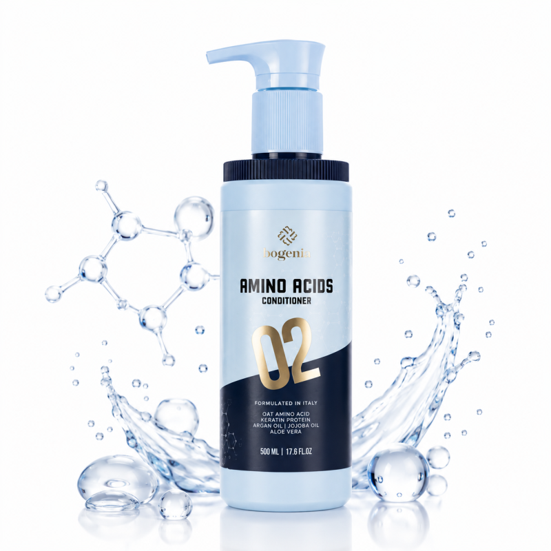 Набір 4в1 для догляду за волоссям з амінокислотами Bogenia Amino Acids Hair