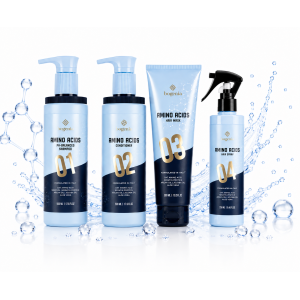 Набор 4в1 по уходу за волосами с аминокислотами Bogenia Amino Acids Hair