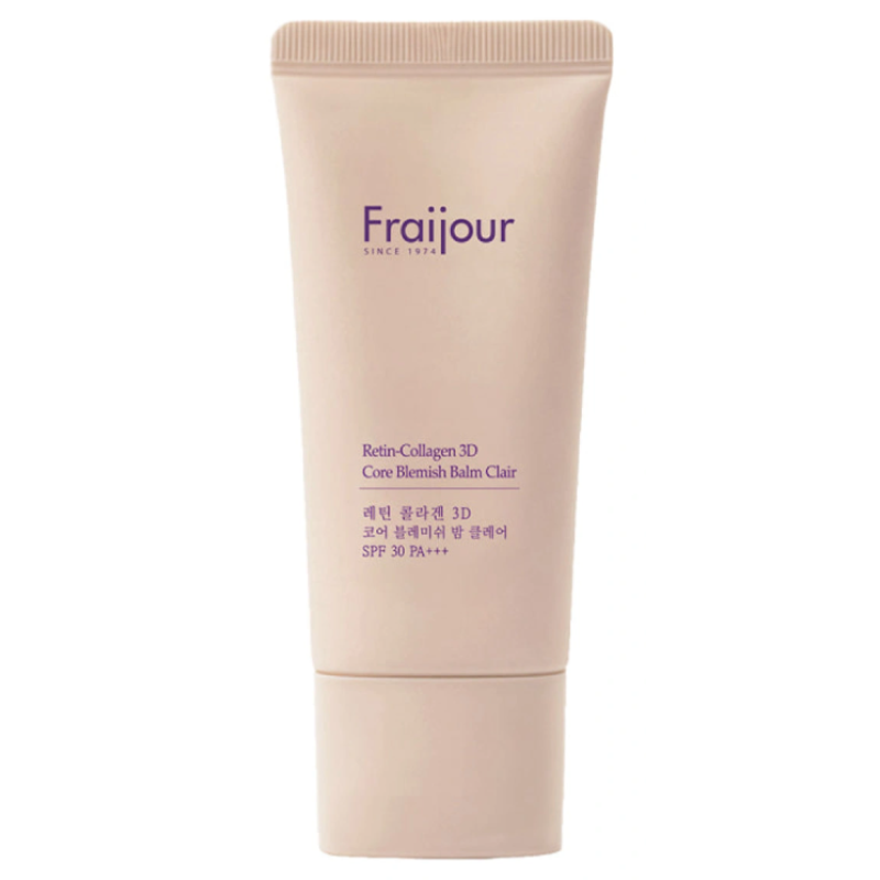 Легкий ВВ-крем з колагеном та ретинолом - Fraijour Retin-Collagen 3D Core Blemish Balm SPF 30 PA+++ CLAIR, 50 мл