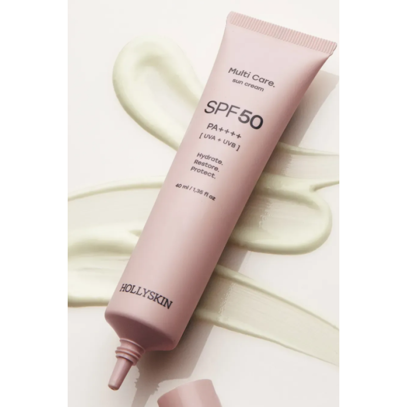 Сонцезахисний крем для обличчя HOLLYSKIN Multi Care. SPF 50, 40 мл