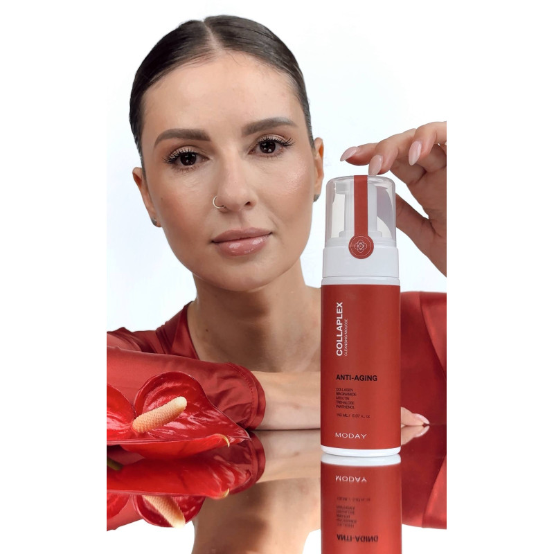 Колагеновий очищаючий мусс для обличчя MODAY Niacinamide Collagen Foam Cleanser з ніацинамідом, колагеном та арбутином, 150 мл