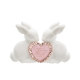 Заколка для волосся "Milky Beige" від Flower knows з колекції Bunny Garden 