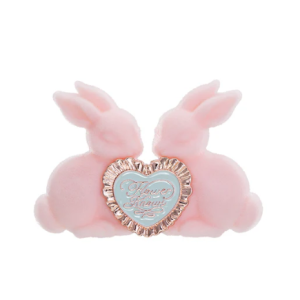 Заколка для волосся "Snowy Pink" від Flower knows з колекції Bunny Garden 
