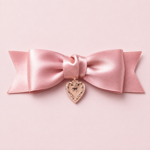 Заколка для волосся "Strawberry Pink" від Flower knows з колекції Strawberry Cupid