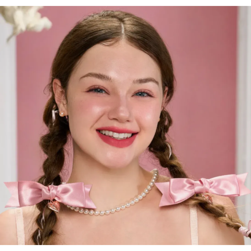 Заколка для волосся "Strawberry Pink" від Flower knows з колекції Strawberry Cupid