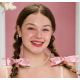 Заколка для волосся "Strawberry Pink" від Flower knows з колекції Strawberry Cupid