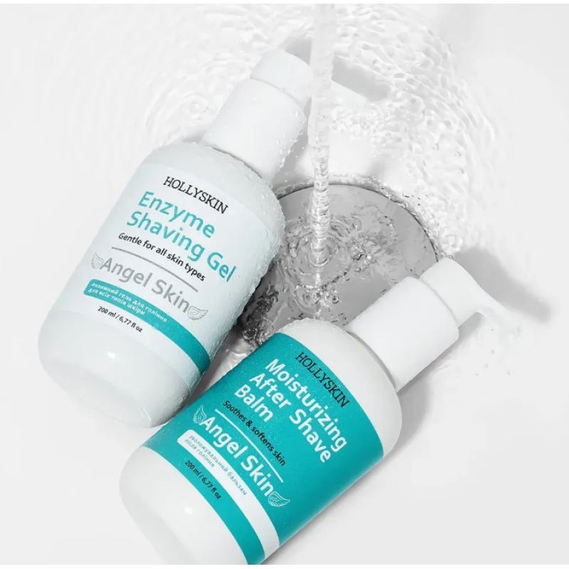 Ензимний гель для гоління HOLLYSKIN Angel Skin, 200 мл