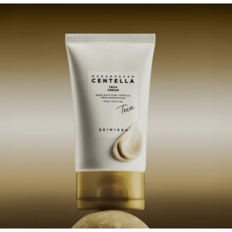 Крем для відновлення бар'єру шкіри обличчя SKIN1004 Madagascar Centella Teca Cream, 75 мл