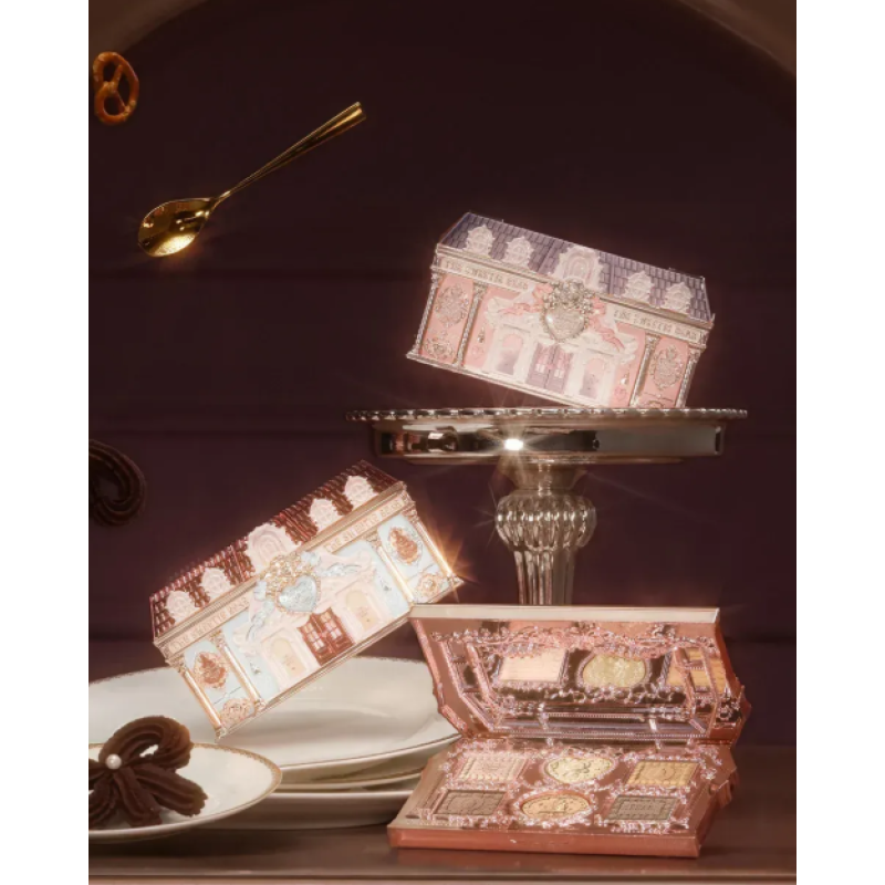 Палетка тіней 03 Mint Chocolate від Flower knows з колекції The Sweetie Bear