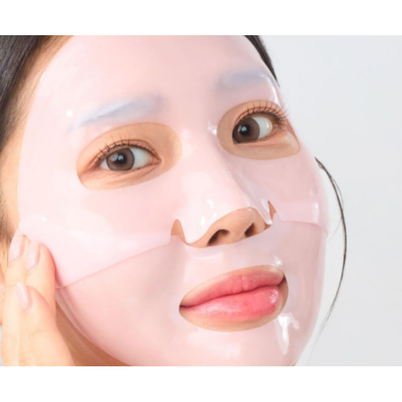 Антивозрастная гидрогелевая маска ROUND LAB Camellia Deep Collagen Firming Gel Mask, 1 шт