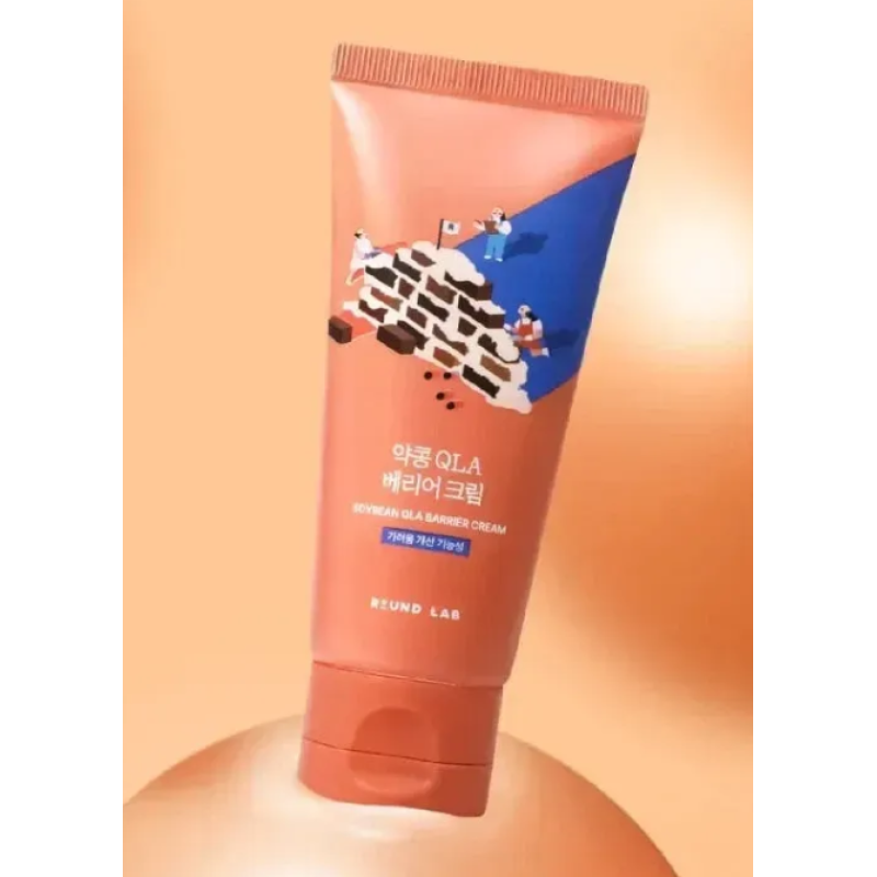 Интенсивный увлажняющий барьерный крем ROUND LAB Soybean QLA Barrier Cream, 80 мл