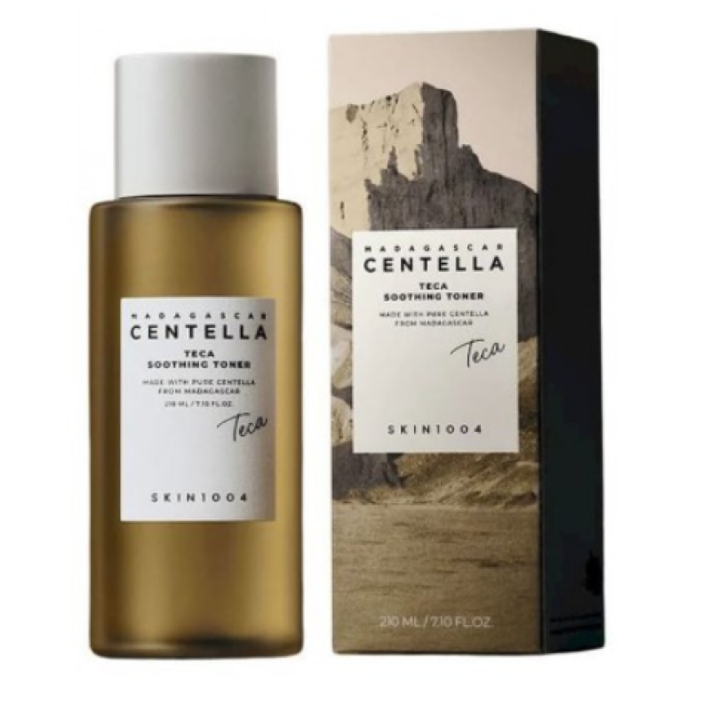 Зволожуючий тонер для обличчя Skin 1004 Madagascar Centella Teca Soothing Toner, 210 мл