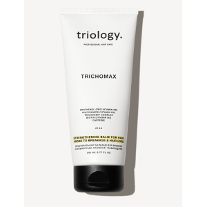 Укрепляющий бальзам для волос склонных к ломкости и выпадению Trichomax Triology.