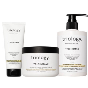 Укрепляющий набор 3в1 для волос склонных к ломкости и выпадению Trichomax Triology.