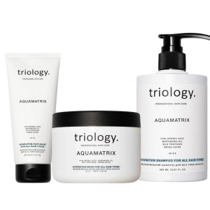 Зволожуючий набір 3в1 для всіх типів волосся Aquamatrix Triology.