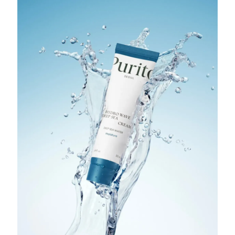 Крем зволожувальний з морською водою Purito Seoul Hydro Wave Deep Sea Cream, 50 мл