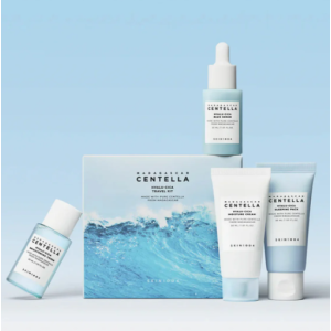 Зволожуючий набір мініатюр для обличчя Skin 1004 Madagascar Centella Hyalu-Cica Travel Kit, 4х30 мл