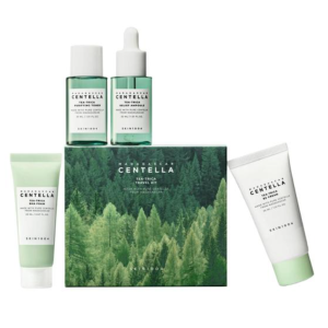 Набір з чайним деревом для проблемної і жирної шкіри SKIN1004 Madagascar Centella Tea-Trica Travel Kit, 4х30 мл