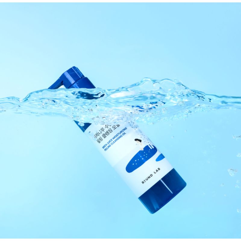 Гідрофільна олія з березовим соком ROUND LAB Birch Juice Moisturizing Peeling Cleansing Oil, 200 мл
