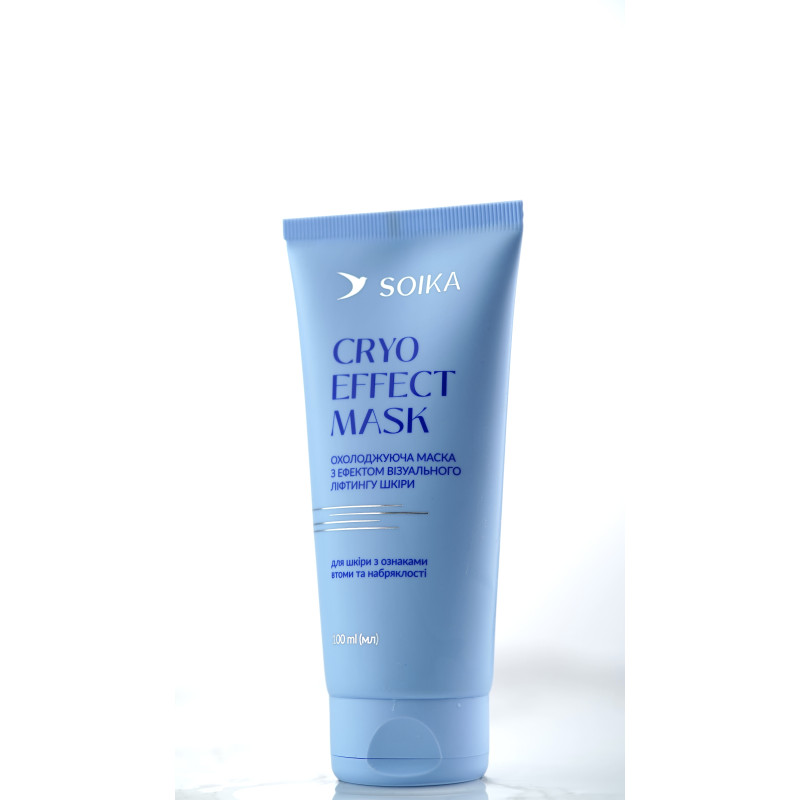 Маска охолоджуюча для обличчя з ліфтинг-ефектом Soika Cryo Effect Mask, 100 мл
