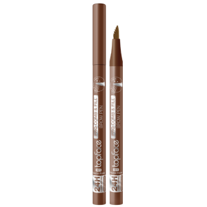 Маркер для брів Topface Pro Comb & Fill Brow Pen PT620 (1 мл), 001 Caramel Frame (світло-коричневий)