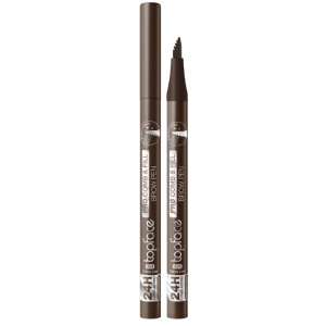 Маркер для брів Topface Pro Comb & Fill Brow Pen PT620 (1 мл), 004 Cocoa Line (темно-коричневий)
