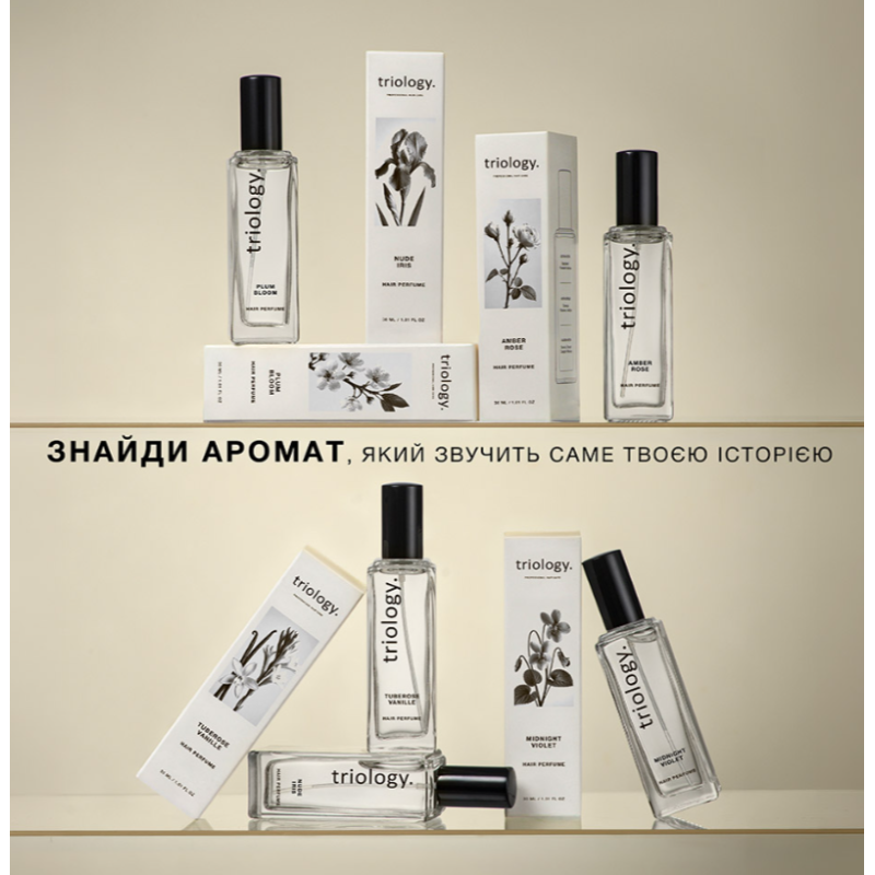 Парфюмерная вода для волос Nude Iris Trilogy.