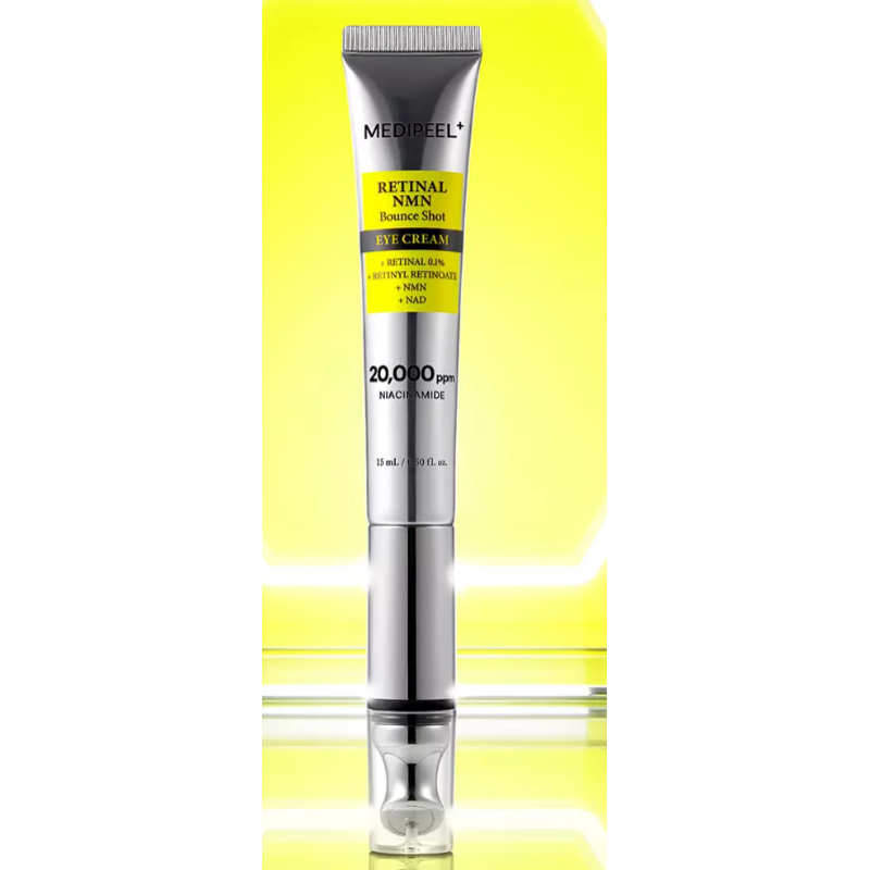 Антивозрастной крем для глаз с вибронаконечником MEDI PEEL Retinol NMN Bounce Shot Eye Cream, 15 мл