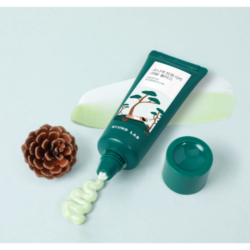 Заспокійливий крем проти постакне ROUND LAB Pine Calming Cica Cream Plus, 60 мл