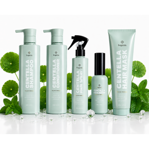 Набор для волос Centella Bogenia 5в1 (шампунь, кондиционер, маска, спрей, сыворотка)