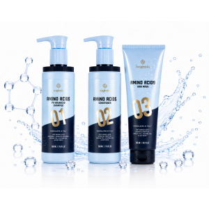 Набор 3в1 по уходу за волосами с аминокислотами Bogenia Amino Acids Hair
