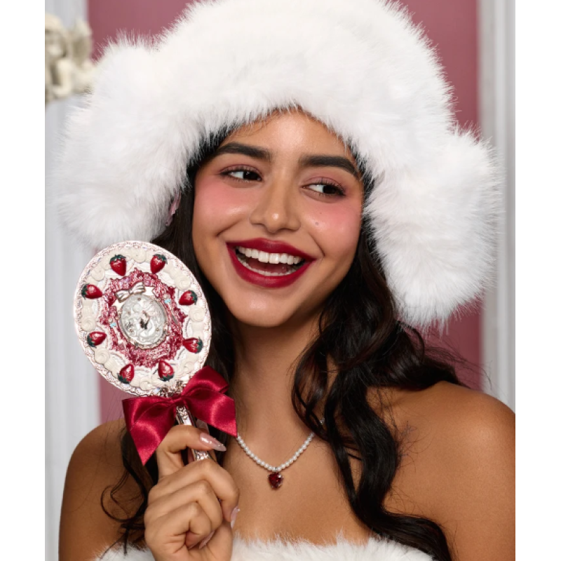 Ручное зеркало из коллекции Strawberry Cupid от Flower Knows Red Velvet, 1 шт