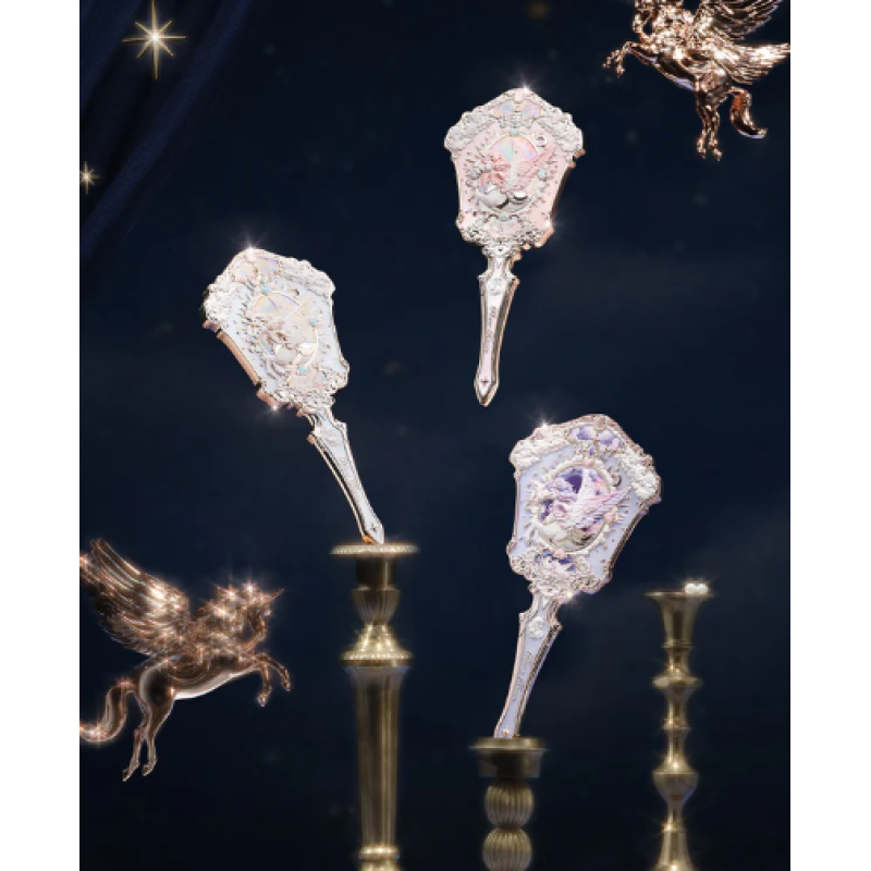 Ручное зеркало из коллекции Knight Unicorn от Flower Knows Moonlight Lilac, 1 шт.