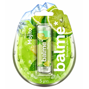 Бальзам для губ Balme "Mojito", 5 гр
